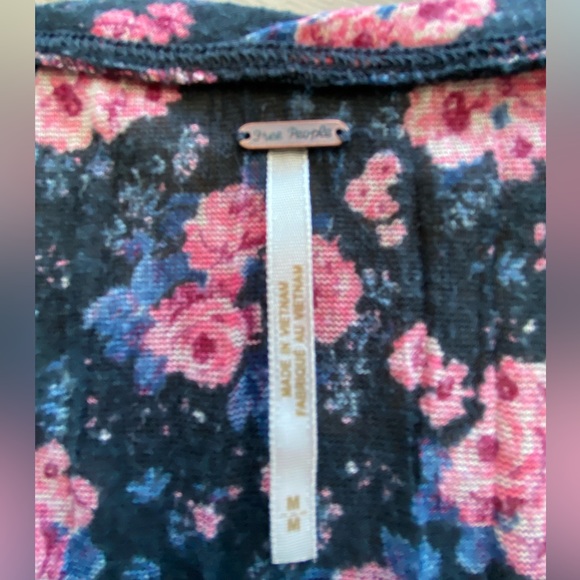 FREE PEOPLE Floral Tunic Size: M - Picture 7 of 9